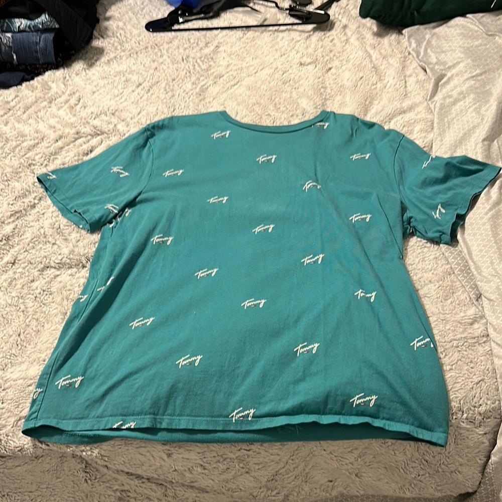 Tommy Hilfiger Teal Short Sleeve Tee